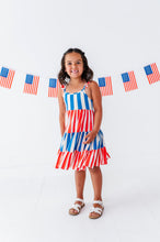Load image into Gallery viewer, Spangled Stripes | Bamboo Dress
