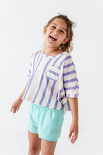 Load image into Gallery viewer, Wild Grape Stripe | Boxy Crop