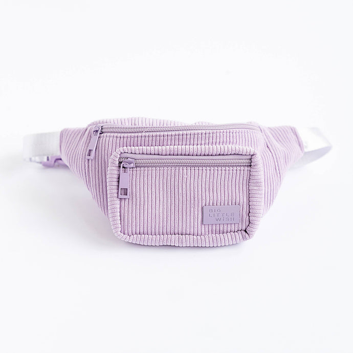 Kids Bum Bag: Lavender Cord