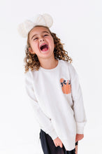 Load image into Gallery viewer, Piggy Pumpkin (STRIPE) | SIDE SPLIT SWEATSHIRT