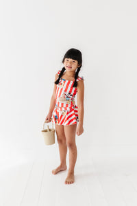Nautical Mouse | 2-PIECE Skirted Swim