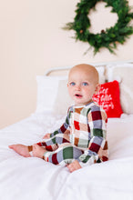 Load image into Gallery viewer, HOLIDAY PLAID | Zip-Up Romper