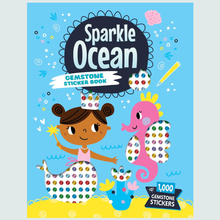 Load image into Gallery viewer, Sparkle Ocean Gemstone Sticker Book