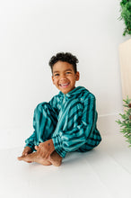 Load image into Gallery viewer, Evergreen Stripes | MINKY One-Piece Zip