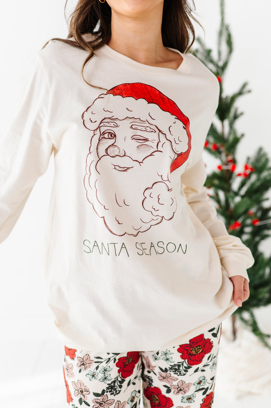 SANTA SEASON | Adult Shirt (Long Sleeve tee or Sweatshirt)