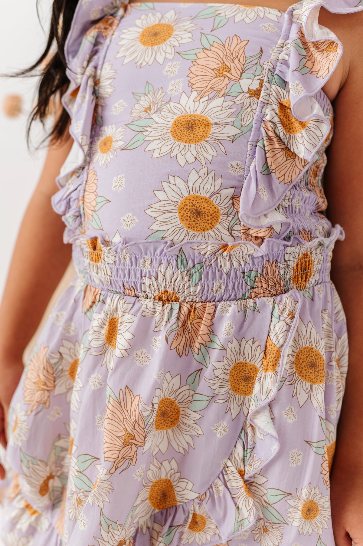 Boho Sunflower | RUFFLE TANK + SKORT SET