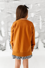 Load image into Gallery viewer, Striped Bow | SIDE-SPLIT SWEATSHIRT