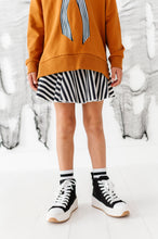 Load image into Gallery viewer, Striped Bow | SIDE-SPLIT SWEATSHIRT