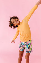 Load image into Gallery viewer, Surfside Stamps | BOYS SWIM SHORTS