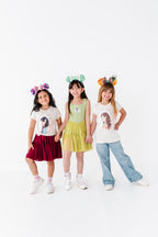Tiana (KIDS) | Pistachio Mesh DRESS