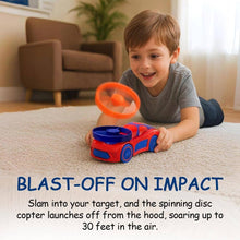 Load image into Gallery viewer, Spinz High Flying Disc Crash &amp; Launch Car
