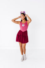Mulan (ADULT) | Wine Mesh DRESS
