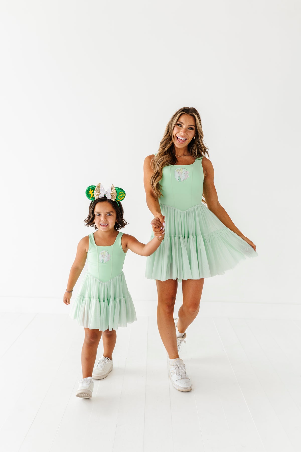 Tink (ADULT) | Lime Mesh DRESS
