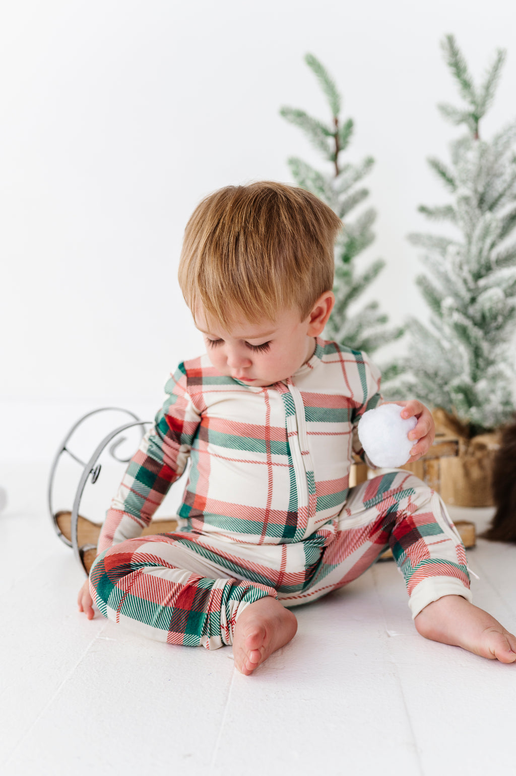 Holiday Plaid | ONE-Piece ZIP