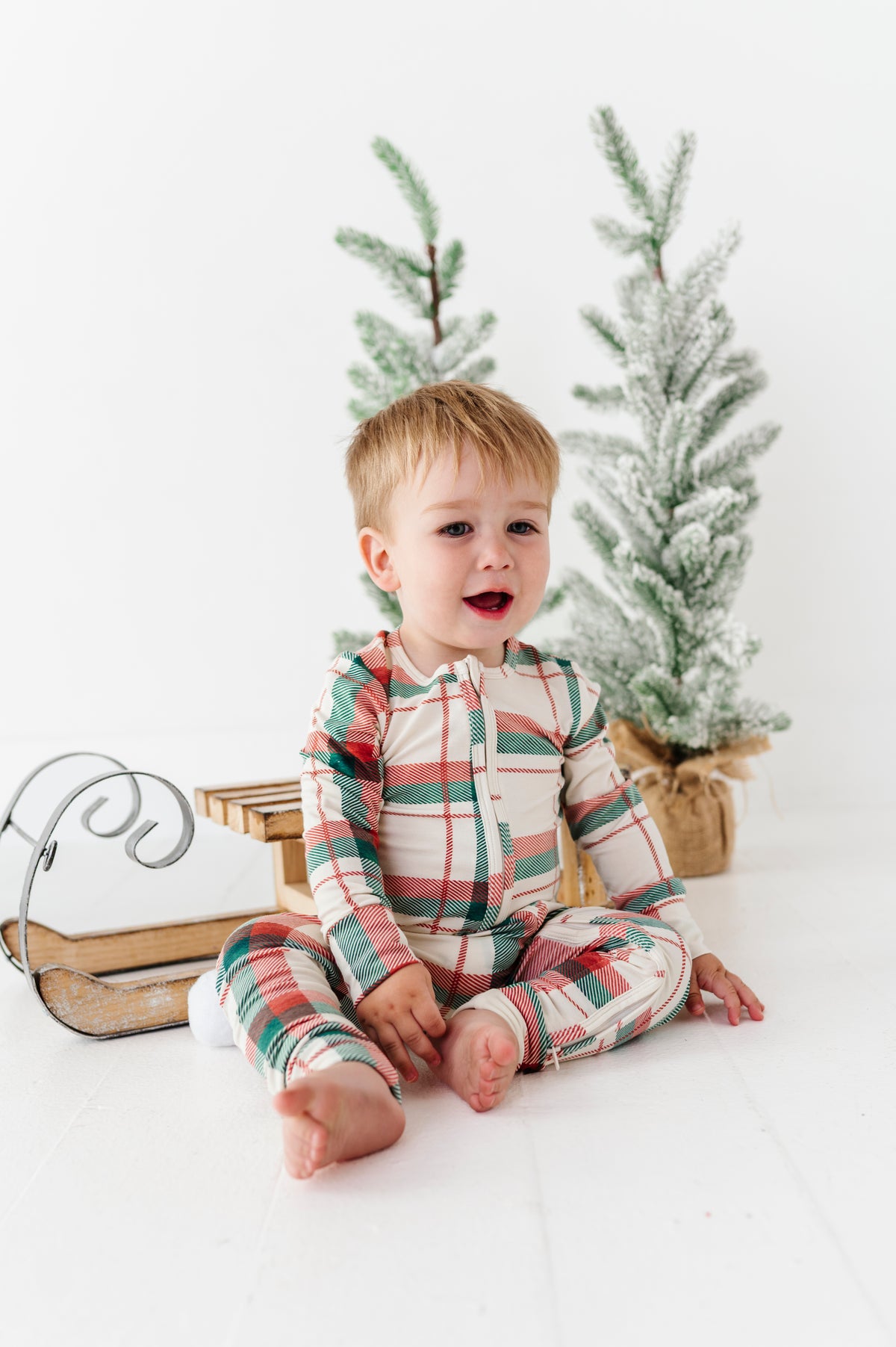 Holiday Plaid | ONE-Piece ZIP