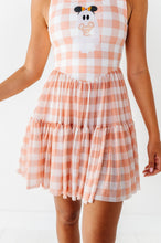 Load image into Gallery viewer, Pretzel Ghostie (PLAID) | ADULT Mesh Dress