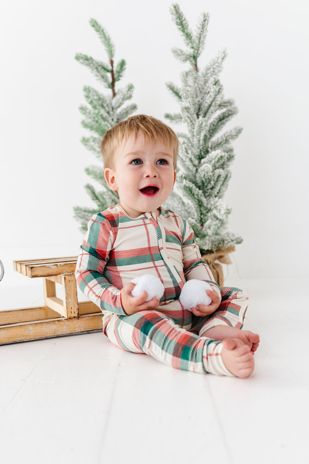 Holiday Plaid | ONE-Piece ZIP