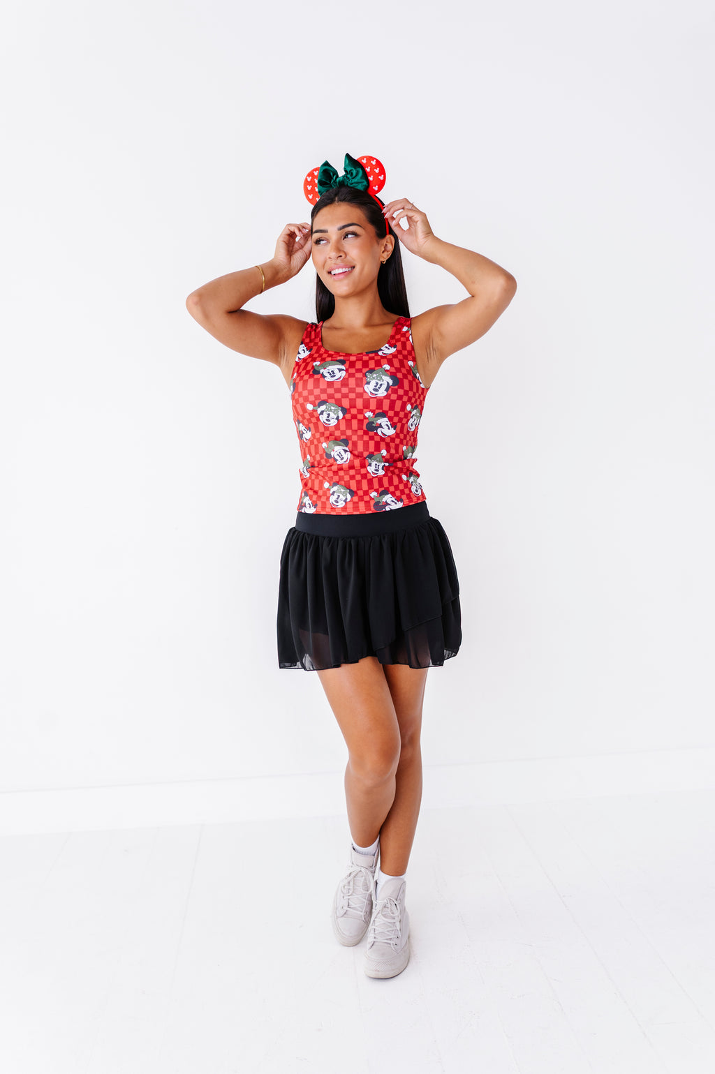 Minnie's Holly Check | ADULT Tank