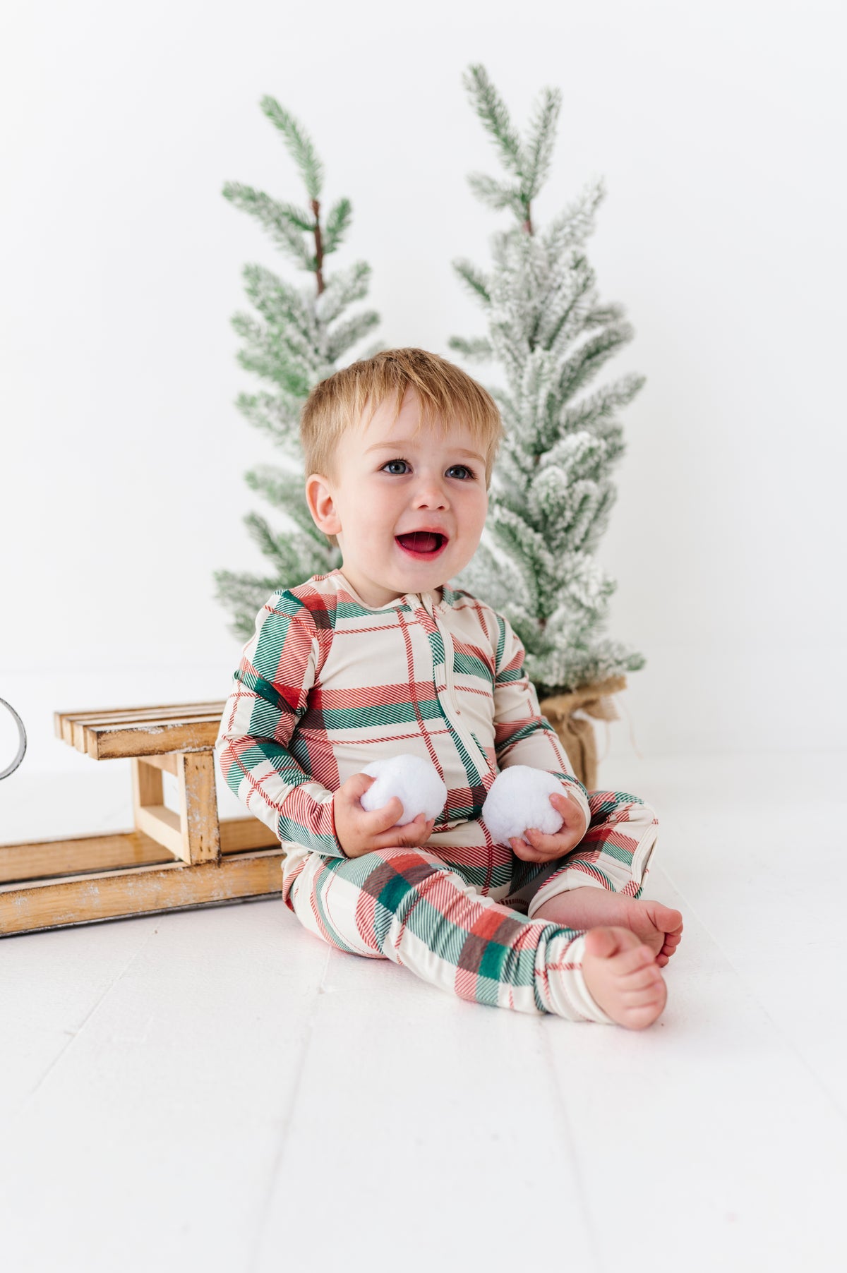 Holiday Plaid | ONE-Piece ZIP