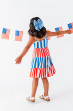 Load image into Gallery viewer, Spangled Stripes | Bamboo Dress