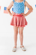 Load image into Gallery viewer, RED | Vintage RIB Skort
