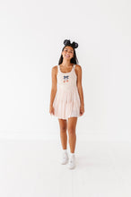Load image into Gallery viewer, Pumpkin Bow TAN | (ADULT) Mesh DRESS