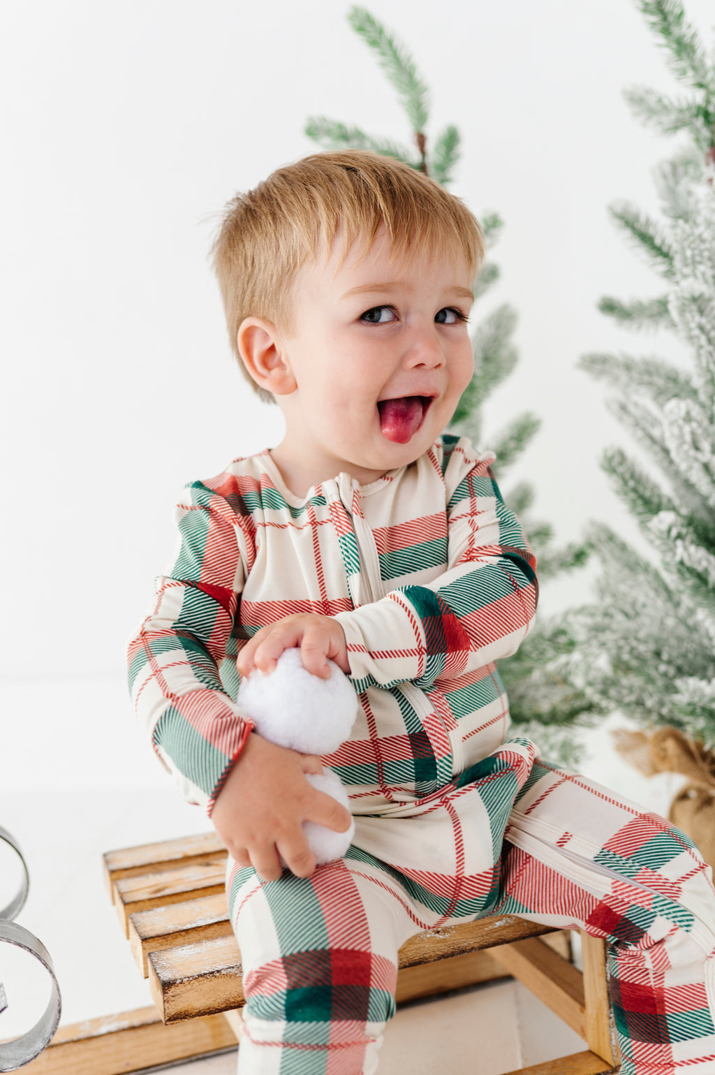 Holiday Plaid | ONE-Piece ZIP