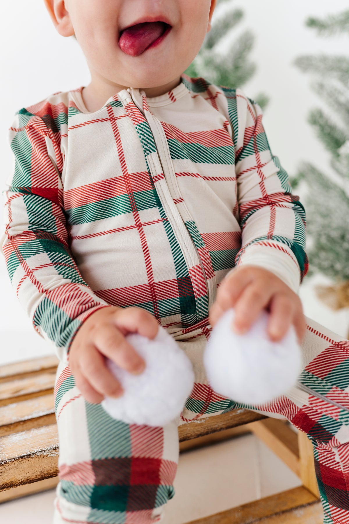 Holiday Plaid | ONE-Piece ZIP