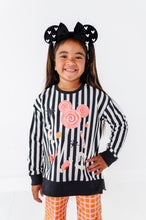 Load image into Gallery viewer, Candy Magic (STRIPE) | SIDE SPLIT SWEATSHIRT