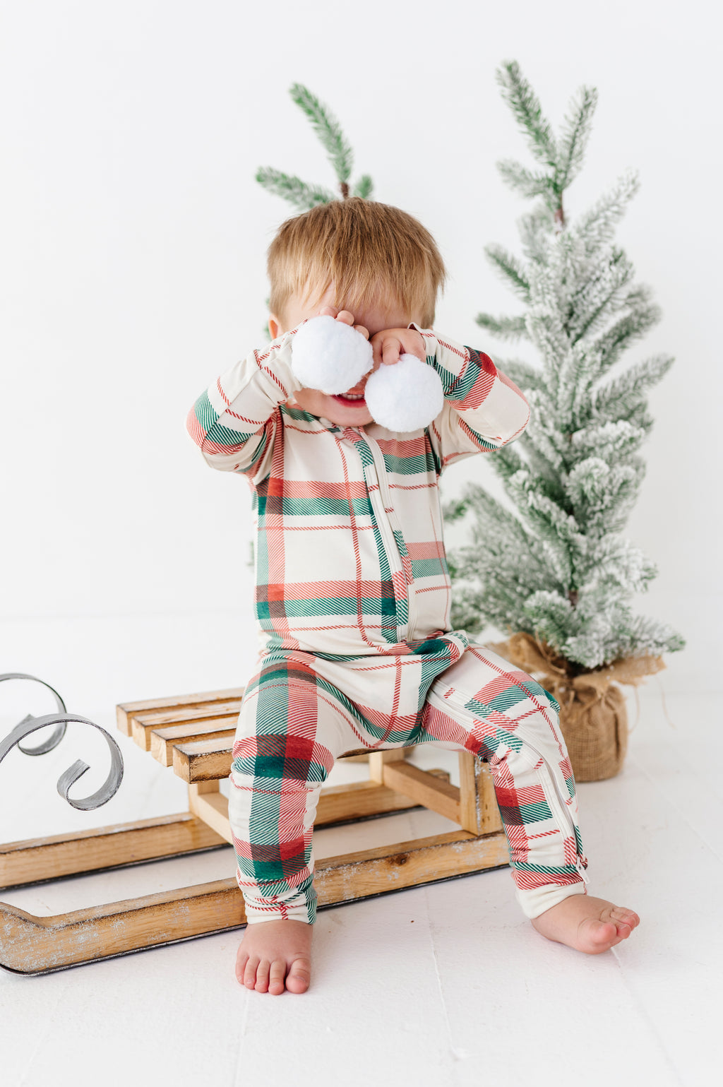 Holiday Plaid | ONE-Piece ZIP