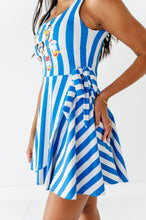 Load image into Gallery viewer, Cruise Crew (BLUE STRIPES) | ADULT Dress