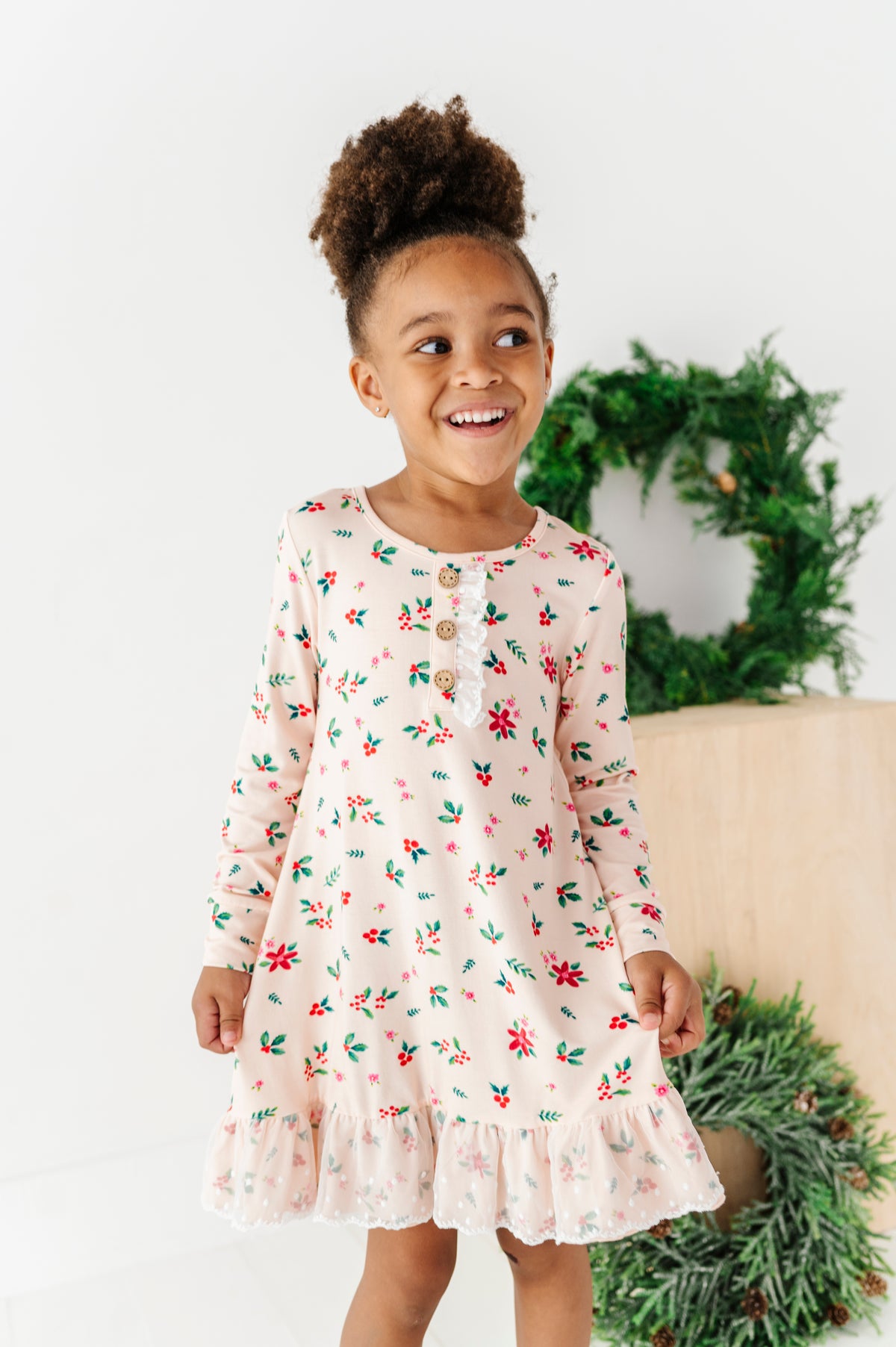 Holly Floral | DRESS (with shorts!)