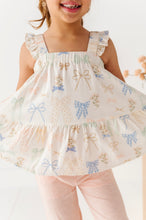 Load image into Gallery viewer, Garden Bows | PEPLUM + FLARE SET