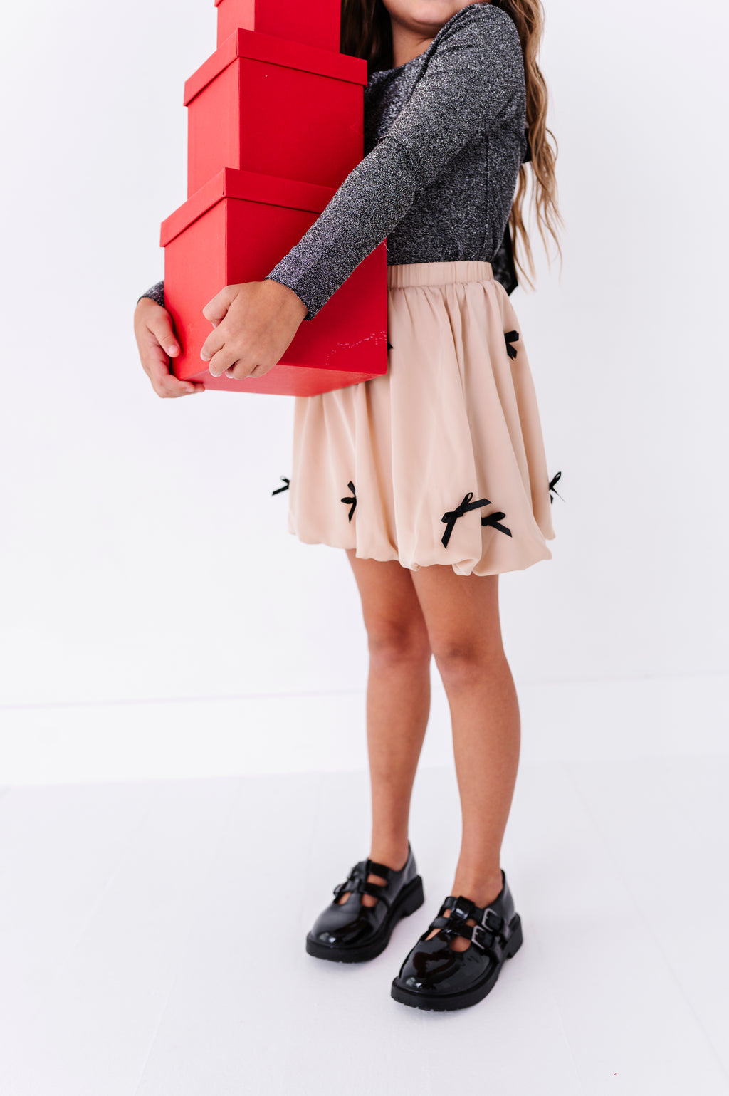 Vanilla | Bow Bubble Skort