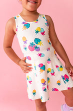 Load image into Gallery viewer, Sugar Berry | Twisty Back Active Dress (with shorts!)