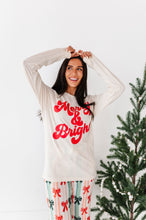 Load image into Gallery viewer, MERRY &amp; BRIGHT | Adult Long Sleeve Tee