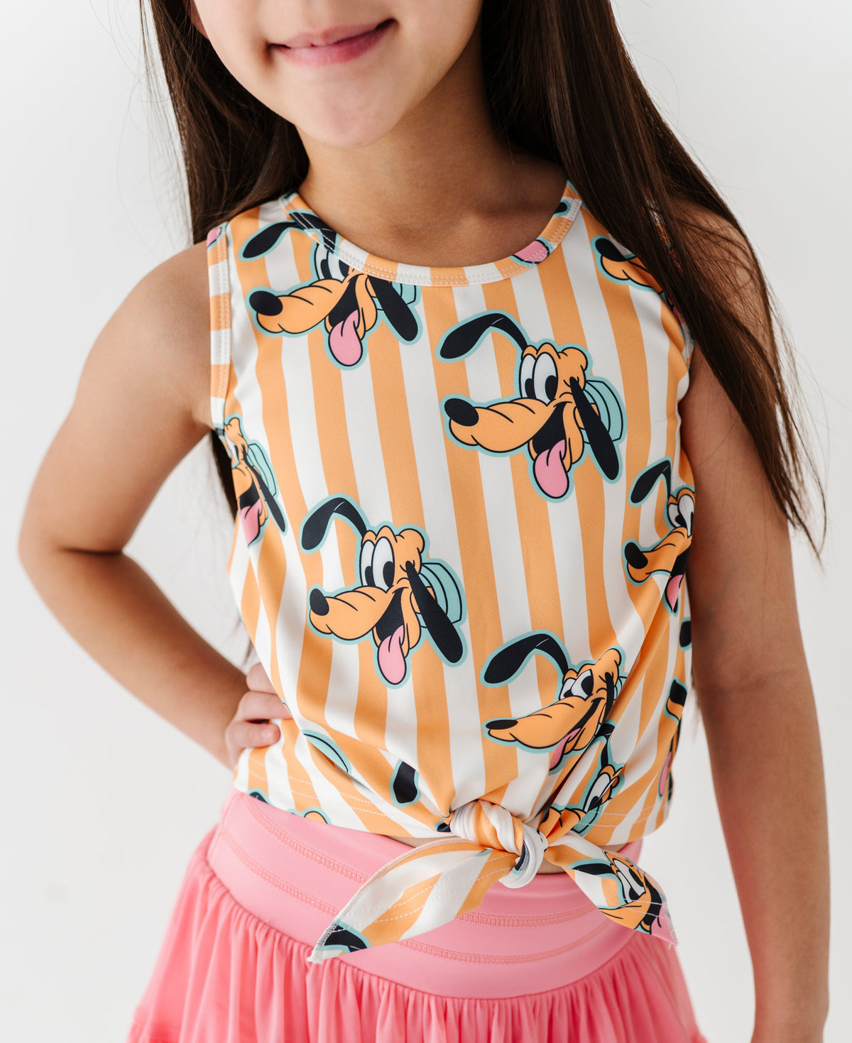 PLUTO Stripe (KIDS) | FRONT-TIE TANK
