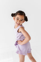 Load image into Gallery viewer, Very Violet | Ruffle Romper