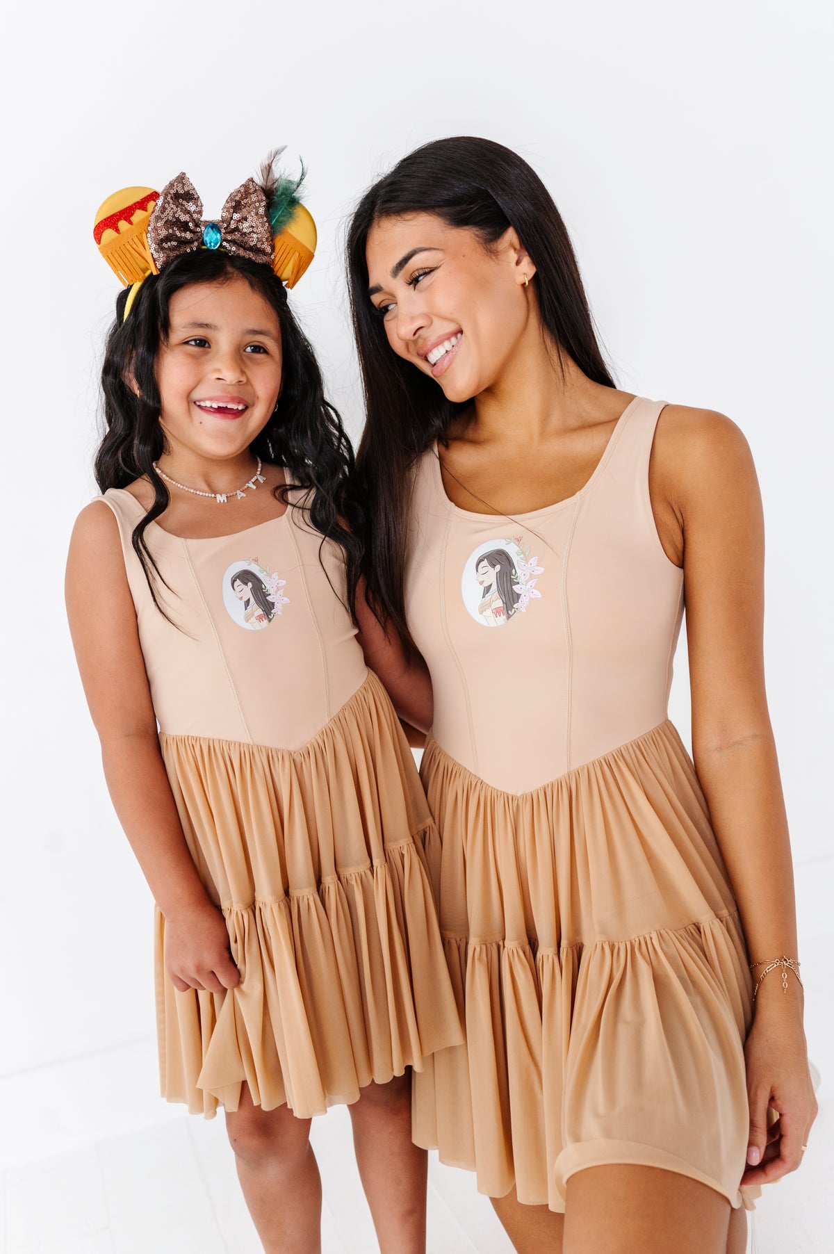 Pocahontas (ADULT) | Sand Mesh DRESS