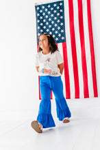 Load image into Gallery viewer, BLUE Spangled Stripes | FLARES