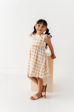 Load image into Gallery viewer, Honey Gingham | TIE-BACK DRESS
