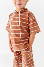 Load image into Gallery viewer, Carmel Stripes | Hoodie + Jogger SET