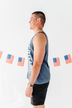 Load image into Gallery viewer, 250 Year Flag | ADULT TANK (navy)