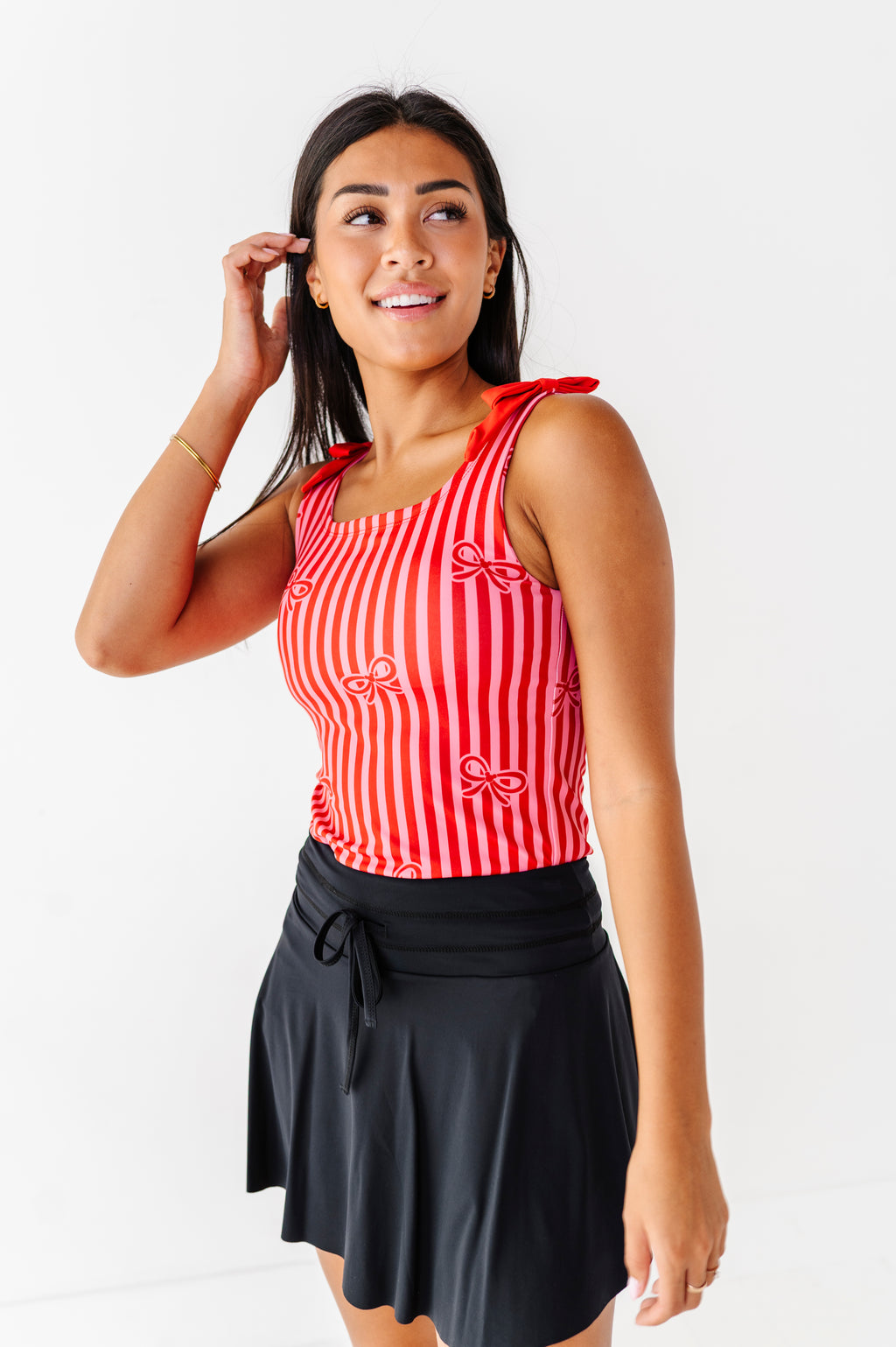 Black | ADULT Active Skort