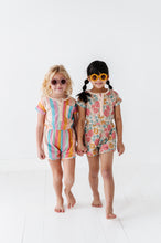 Load image into Gallery viewer, Sunset Stripes | Terry Romper