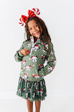 Load image into Gallery viewer, Mickey's Evergreen Check | KIDS 1/4th ZIP