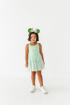 Tink (KIDS) | Lime Mesh DRESS