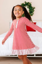 Load image into Gallery viewer, Red Stripes | NIGHTGOWN