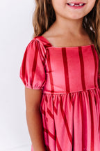 Candy Cane Lane | Velvet Twirl Dress