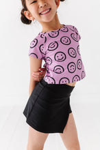 Load image into Gallery viewer, Mauve Smilies | Cross Back Tee